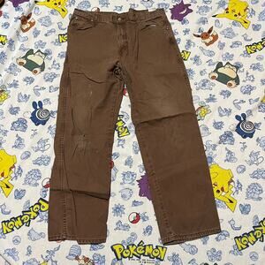 Vintage 2000s Dickies Brown Jeans 38x32